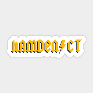 Quinnipiac hamden ct Sticker